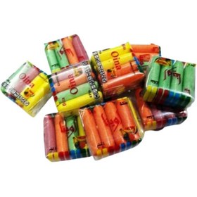 تصویر آدامس رنگی 4 عددی اوینا 