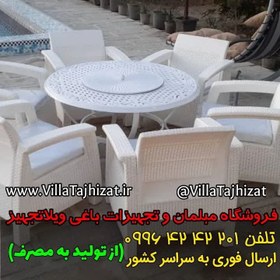 تصویر آتشدان باغی مدل هخامنشی 