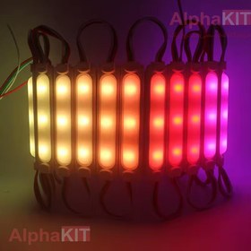 تصویر ال ای دی SMD بلوکی 12 ولت RGB Full Color برنامه پذیر 20 تایی 