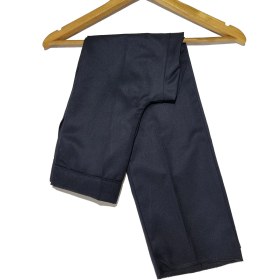 تصویر شلوار فرم مدارس ترگال کجراه رنگ سرمه ای سایز کلاس اول، دوم و سوم 