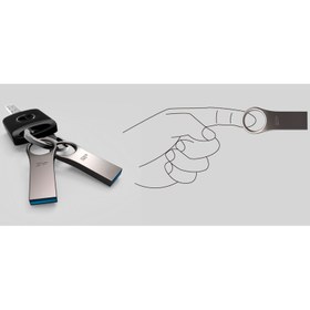 تصویر فلش مموری سیلیکون پاور Jewel J80 USB 3 ظرفیت 32 گیگابایت Silicon Power Jewel J80 USB 3 Flash Drive- 32GB