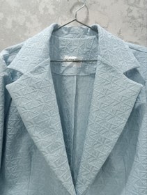 تصویر کت ژاکارد پاستیلی 