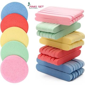 تصویر پد اسفنجی پاکسازی فشرده 12 عددی Cleaning pad