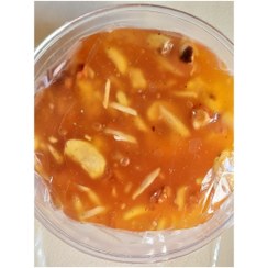 تصویر حلوا مسقطی کاسه ای چهار مغز اعلا لاری کام 