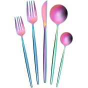 تصویر سرویس قاشق و چنگال 30 پارچه کاراجا Orion هفت رنگ 