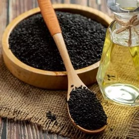 تصویر روغن سیاه دانه ایرانی گلدپرس 1 لیتری 