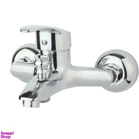 تصویر شیر حمام راسان مدل درسا کروم Rassan dorsa bath faucet