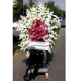 تصویر خرید تاج گل از گل فروشی منطقه تهران پاکدشت t2046 