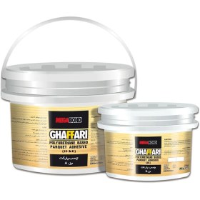 تصویر چسب پارکت غفاری مدل مگابوند ۱۲ کیلویی دو جزئی 