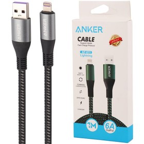 تصویر کابل آیفونی فست شارژ انکر مدل Anker AF-011 6A 