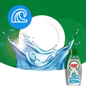 تصویر ژل ماشین ظرفشویی fairy با رایحه نسیم دریا حجم 650 میل Dishwashing fairy platinum gel all in one 650ml