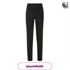تصویر لگ جین کشی مشکی Jeggings اسمارا لگ کمر کشی 