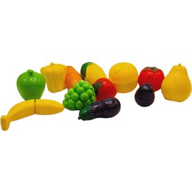 تصویر میوه برشی ۱۴ تیکه 