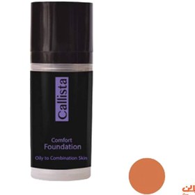 تصویر کرم پودر تیوپی مدل کامفورت L06 کالیستا 30 میلی لیتر Callista Comfort Foundation 30ml No.L06