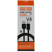 تصویر کابل میکرو یو اس بی فست شارژ Moxom V8-01 Moxom V8 01 MicroUSB Cable