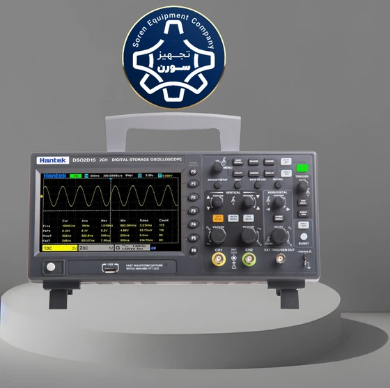 خرید و قیمت اسیلوسکوپ 150 مگاهرتز هانتک مدل Hantek DSO2D15 ا oscilloscope Hantek  DSO2D15