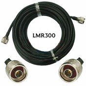 تصویر 30 متر کابل المار 300 به همراه دو سر کانکتور N-TYPE 