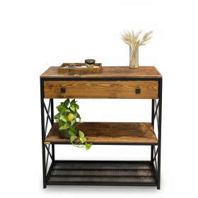 تصویر میز بار فلزی مدل تک 