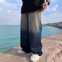 تصویر شلوار بگ جین وارداتی سایز ۴۰ تا ۴۸ 