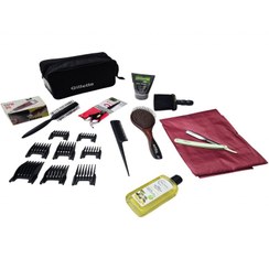 تصویر کیف اصلاح مردانه ژیلت ست ۱۸ عددی VIP 