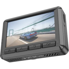 تصویر دوربین ثبت وقایع خودرو HOCO DV3 hoco Dash cam DV3 dual channel driving recorder