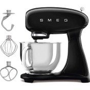 تصویر همزن برقی اسمگ مدل SMF05 مشکی Smeg SMF05BL Stand Mixer