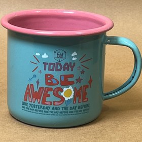 تصویر ماگ لعابی 