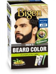 تصویر رنگ مو بیگن شماره B104 رنگ قهوه ای طبیعی حجم ۲۰ میلی لیتر 