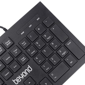 تصویر کیبورد باسیم بیاند مدل BK-2560 Beyond BK-2560 Wired Keyboard