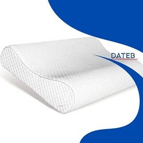 تصویر بالشت طبی مموری فوم سوپر موج کامفی لایف سایز لارج comfy life Large size super wave memory foam medical pillow