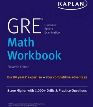 خرید و قیمت کتاب کاپلان جی ار ای مث ورک بوک Kaplan GRE Math Workbook | ترب