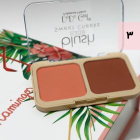 تصویر رژگونه‌ دو رنگ blush دودوگرل 