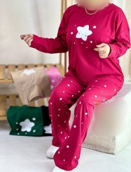 تصویر تیشرت شلوار استین بلند ستاره 