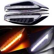 تصویر راهنما گلگیر رانینگ دیلایت دار بسته 2 عددی 