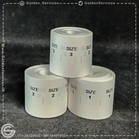 تصویر اتیکت سایز لباس و پوشاک 