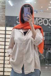 تصویر شومیز لینن قد۷۰ Shomiz linen ghad70