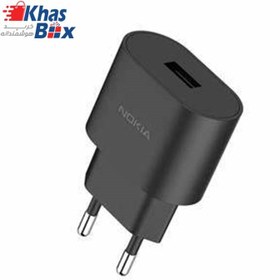 تصویر آداپتور شارژر نوکیا مدل AD-18WE 5V 1.5A وات 18 Charger Nokia 18W