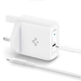 تصویر شارژر دیواری اسپیگن مدل Spigen ArcStation Pro 45W Wall Charger همراه با کابل USB-C 