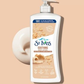 تصویر لوسیون بدن آرامش بخش جو دوسر و شی باتر ۶۲۱ میلی لیتر برند st. ives 