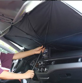 تصویر چتر ماشین 