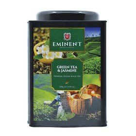 تصویر چای سبز با گل ياسEMINENT قوطی 250 گرم مدل BOP1 GREEN TEA & JASMINE Eminent GREEN TEA & JASMINE TEA Premium Range 250gr