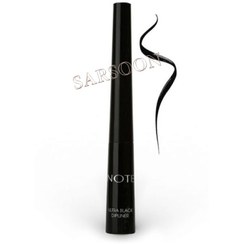 تصویر ‫خط چشم کوزه ای حاوی روغن بادام شیرین نوت NOTE MASCARA DIPLINER