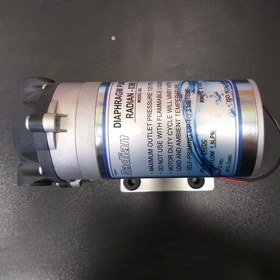 تصویر پمپ دستگاه تصفیه آب رادیان (Radian)اورجینال تایوان .بسیار پر قدرت 125psi و 1.8لیتر بر دقیقه 