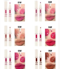 تصویر لیپ گلاس ژله ای - کد۶ 