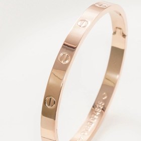 تصویر دستبند النگویی کارتیر بیضی Cartier-oval-bangle-bracelet