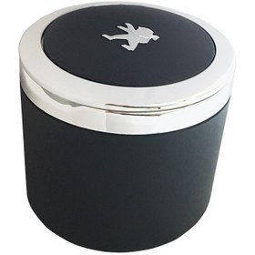 تصویر زیرسیگاری خودرو مدل P508 - مشکی 