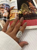 تصویر انگشتر ورشو کد AV02 