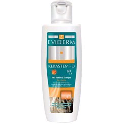 تصویر شامپو کراستم دی مناسب موی خشک اویدرم Eviderm, Kerastem D Shampoo For Dry Hair