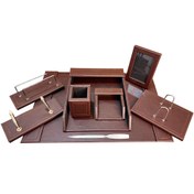 تصویر ست رومیزی مدیریتی چرمی دکو استایل کد DS-908 