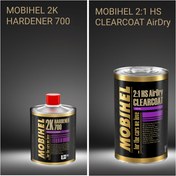 تصویر کلر و خشک کن ضد خش MOBIHEL مدل MOBIHEL 2:1HS ANTI-SCRATCH CLEAR COAT, 2K HARDENER 1100 STANDARD 2K HARDENER MOBIHEL 2:1HS ANTI-SCRATCH CLEAR COAT, 2K HARDENER 1100 STANDARD 2K HARDENER